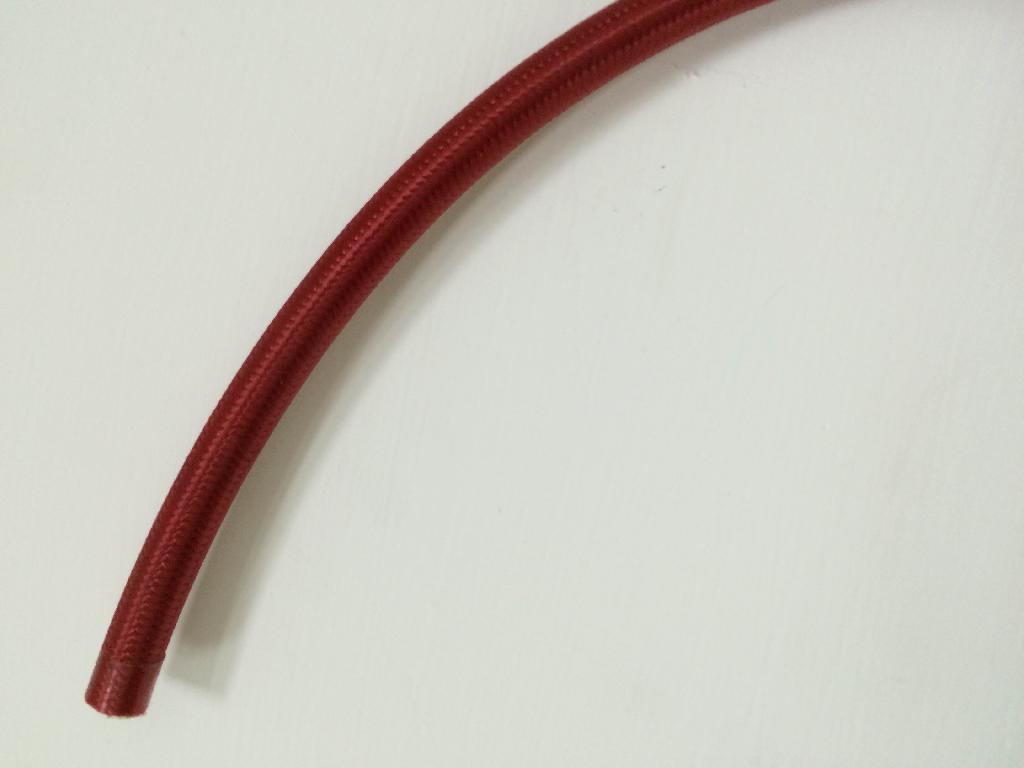 紅色外編織管