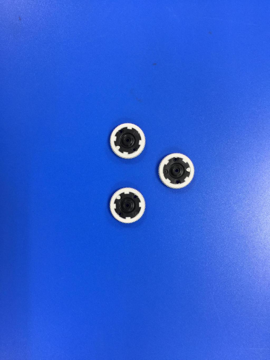 Double color and double injection gear