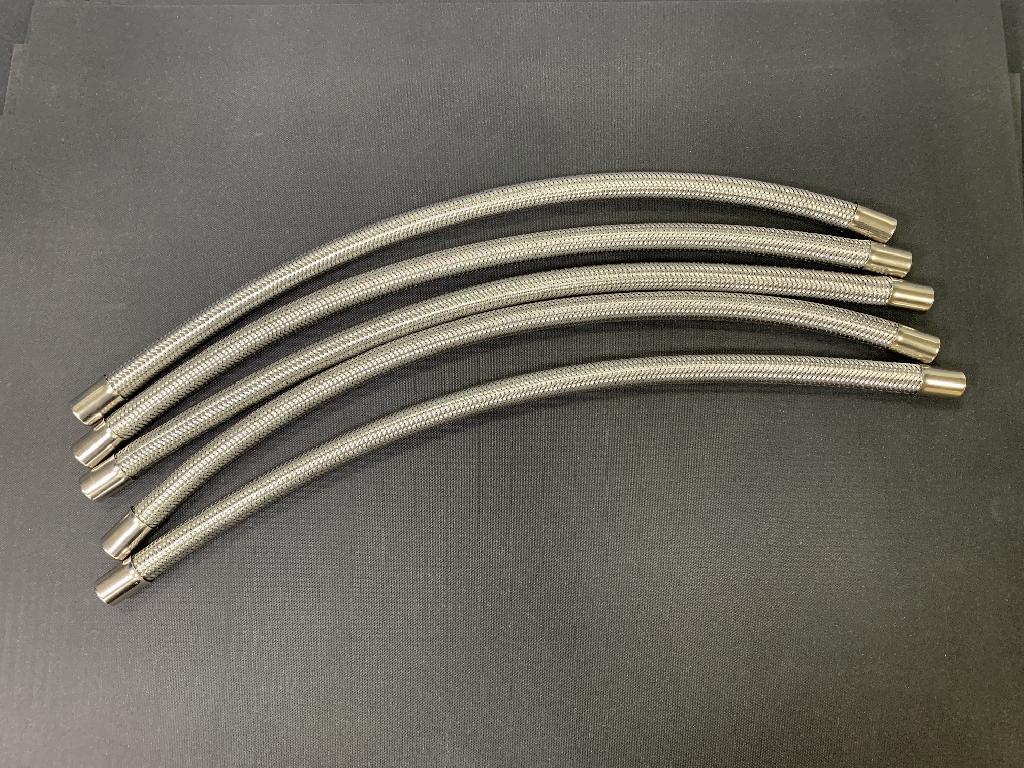 Steel wire braided rubber hose
